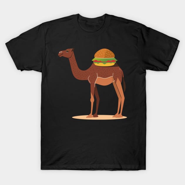 Camel's Dietary Habits T-Shirt by Silly Picture